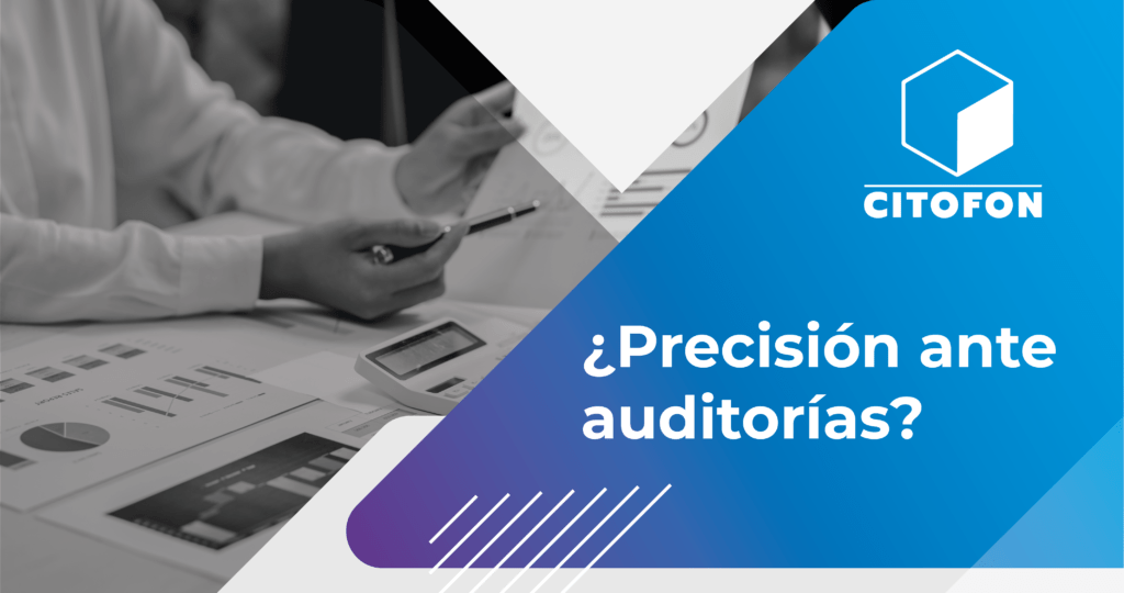 ¿Precisión ante auditorías?